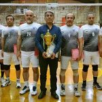 قهرمانی تیم والیبال کارکنان دانشگاه آزاد اسلامی میانه در منطقه دو شمالغرب کشور